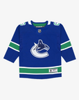 Vancouver Canucks Toddler Custom Home Jersey