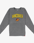 Vancouver Canucks Sportiqe Harmon Grey Skate Crew