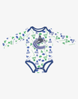 Vancouver Canucks OuterStuff Infant Orca Onesie
