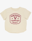 Vancouver Canucks Women's Beige Millionaires T-Shirt
