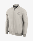 Vancouver Canucks Fanatics Beige Orca Bomber