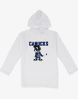 Vancouver Canucks Kids Fin White Hoodie