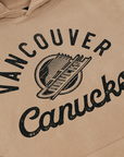 Vancouver Canucks '47 Brand Brown Skate Hoodie
