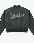 Vancouver Canucks Women's Starter Satin Skate Bomber