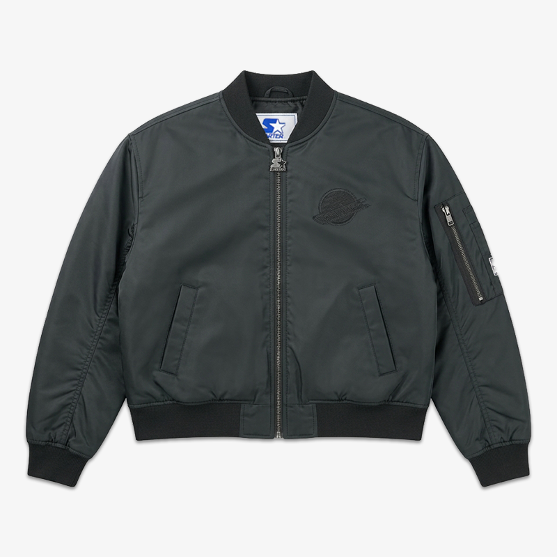 Vancouver Canucks Women's Starter Satin Skate Bomber
