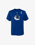 Vancouver Canucks Youth Hughes Name & Number Orca T-Shirt