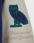 Vancouver Canucks x OVO Orca Varsity Jacket