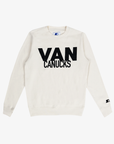 Vancouver Canucks Starter Script Cream Crewneck
