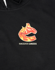 Vancouver Canucks Lunar New Year 2026 Small Logo Black Hoodie