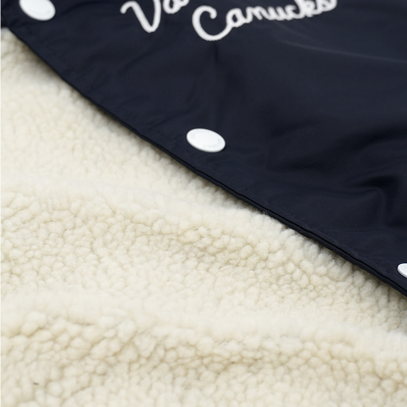 Vancouver Canucks New Era Women's Navy/White Orca Jacket
