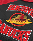 Vancouver Canucks New Era Women's Red/Black Skate Jacket