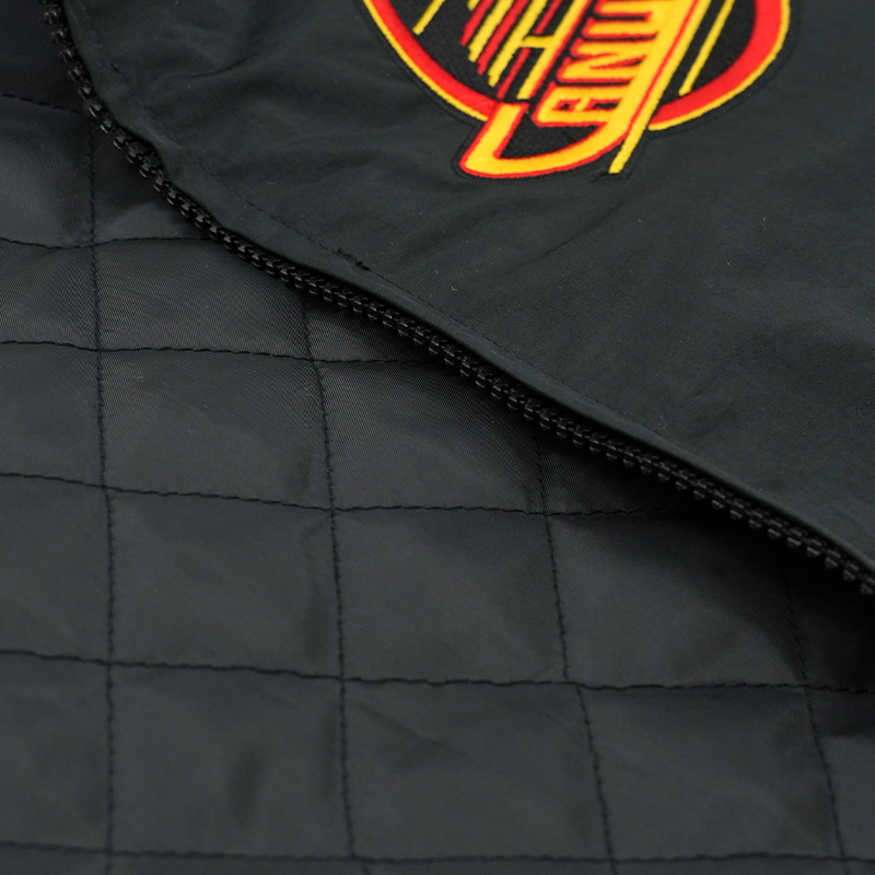 Vancouver Canucks New Era Black G3 Rinkside Skate Jacket