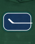 Vancouver Canucks Sportiqe Drake Vintage Stick in Rink Green Hoodie