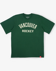 Vancouver Canucks Sportiqe Van Hockey Green Skate T-Shirt