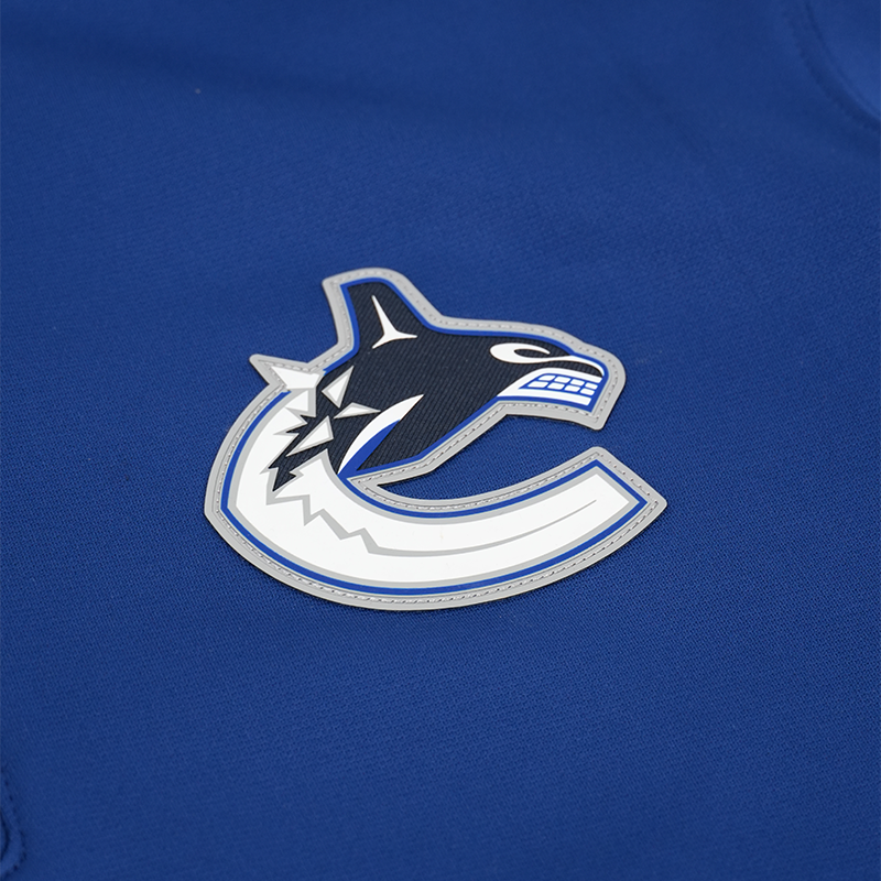 Vancouver Canucks Fanatics Authentic Pro Rink Fleece Orca 1/4 Zip