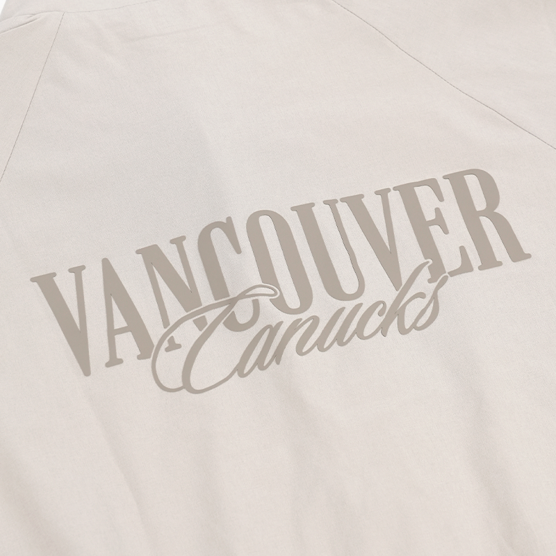 Vancouver Canucks x lululemon Women's Clara Cropped Cream Orca Jacket