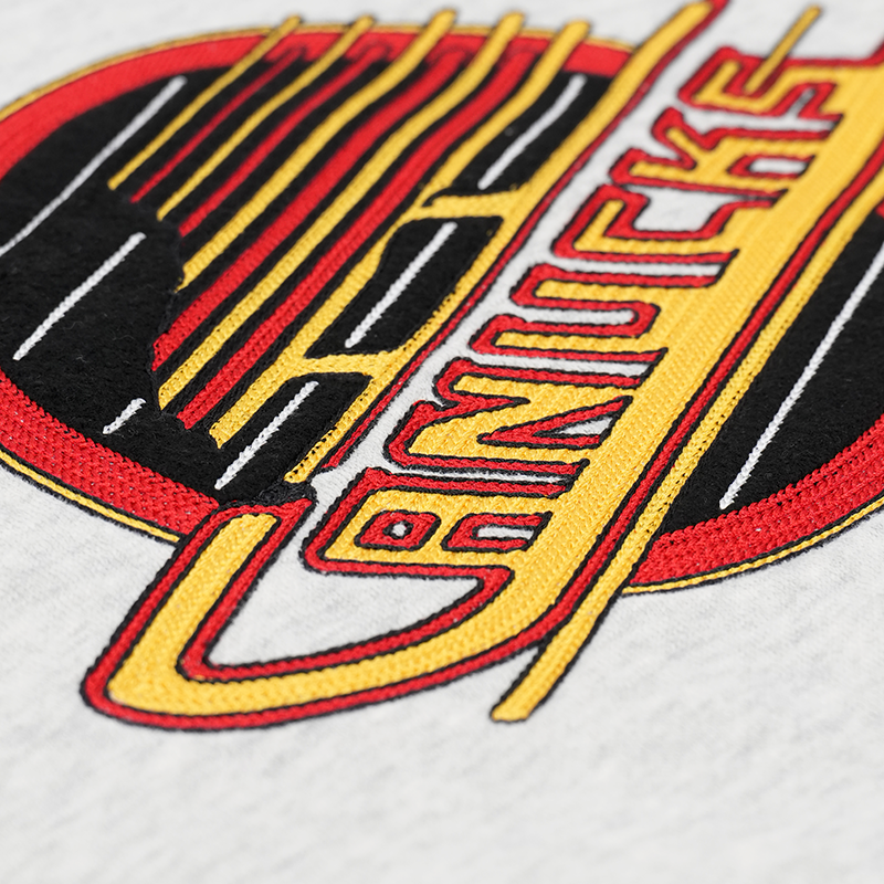 Vancouver Canucks x lululemon Steady State Retro Grey Skate Crewneck