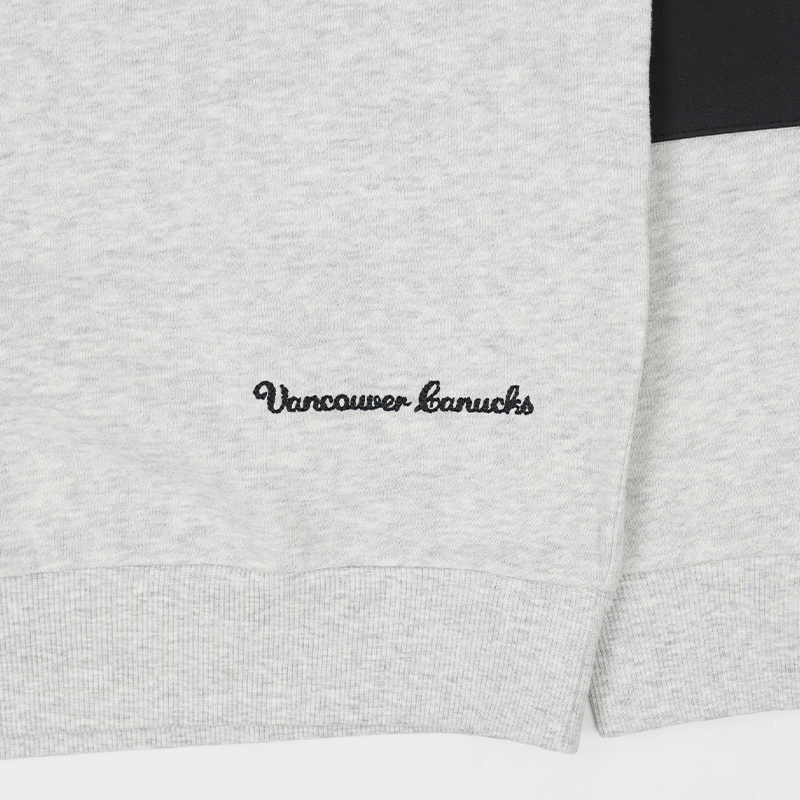 Vancouver Canucks x lululemon Steady State Retro Grey Skate Crewneck