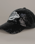 Vancouver Canucks Women's Black Sequin Skate Hat