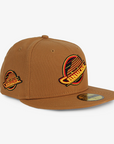 Vancouver Canucks New Era 5950 Bronze CP Skate Hat