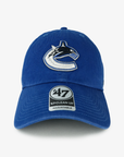 Vancouver Canucks '47 Brand Clean Up Orca Adjustable Hat