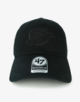 Vancouver Canucks 47 Brand Black on Black Skate Hat