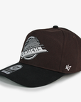 Vancouver Canucks 47 Brand Chocolate Brown Skate Hat