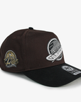 Vancouver Canucks 47 Brand Chocolate Brown Skate Hat