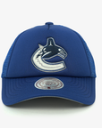 Vancouver Canucks Mitchell & Ness Youth Trucker Orca Hat