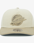 Vancouver Canucks Mitchell & Ness Youth Skate Tonal Beige Hat