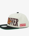 Vancouver Canucks Mitchell & Ness Youth Skate Snapback