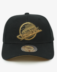 Vancouver Canucks Mitchell & Ness Youth Gold Pre-Curved Visor Snapback