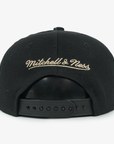 Vancouver Canucks Mitchell & Ness Youth Cream Script skate Flat Brim Snapback