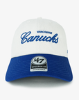 Vancouver Canucks 47 Brand White Clean up Orca Hat