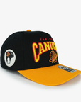 Vancouver Canucks 47 Brand Black & Yellow Hitch Arch Skate Hat