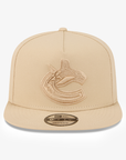 Vancouver Canucks New Era 950 A-Frame Orca Beige Hat
