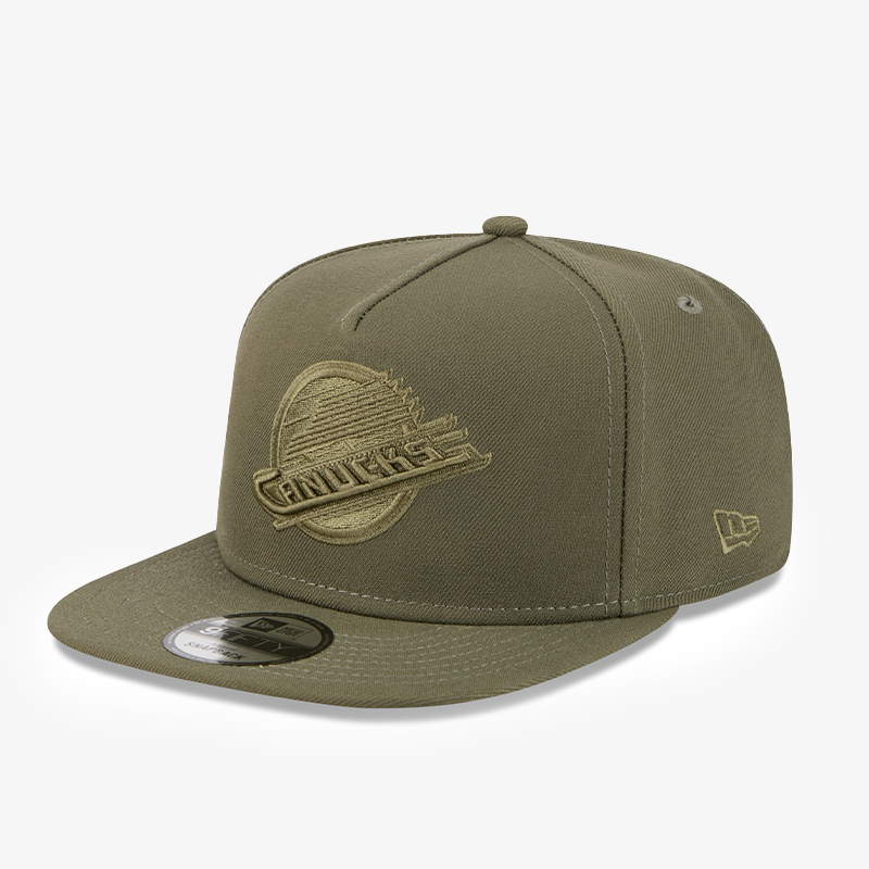Vancouver Canucks New Era 950 A-Frame Skate All Green Hat