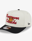 Vancouver Canucks New Era 950 A-Frame Skate White Chainstitch Hat