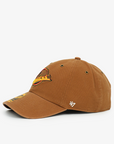 Vancouver Canucks 47 Brand x Carhartt Brown Clean Up Hat