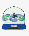 Vancouver Canucks New Era Youth 950 A-Frame Orca Banner Trucker Hat