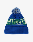 Vancouver Canucks New Era Stripe Retro Orca Blue Toque