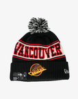 Vancouver Canucks New Era Stripe Retro Skate Black Toque