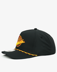 Vancouver Canucks G&G Wringhton Black Vintage Rope Skate Hat