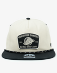 Vancouver Canucks '47 Brand Lunar Captain Beige/Black Skate Hat