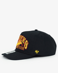 Vancouver Canucks '47 Brand Break Wood Hitch Skate Black Hat