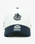 Vancouver Canucks '47 Brand Modern Clean Up White/Black Orca Hat