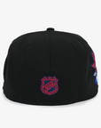 Vancouver Canucks New Era 5950 Hidden Hit 1998 All Star Game Black Orca Hat