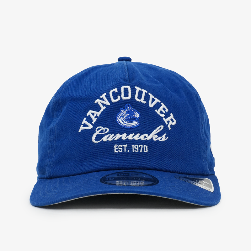 Vancouver Canucks New Era 1920 Sporty Royal Blue Orca Hat