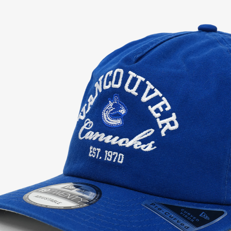 Vancouver Canucks New Era 1920 Sporty Royal Blue Orca Hat