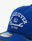 Vancouver Canucks New Era 1920 Sporty Royal Blue Orca Hat
